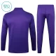 Real Madryt Zestaw Bluzy Treningowej 25/26 Fioletowy Dziecięca