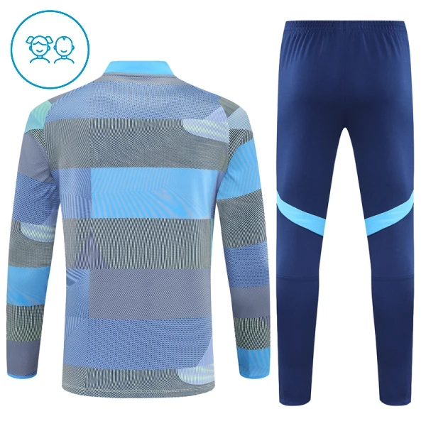 Real Madryt Zestaw Bluzy Treningowej 25/26 Niebieski Dziecięca