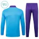Real Madryt Zestaw Bluzy Treningowej 25/26 Niebieski Dziecięca