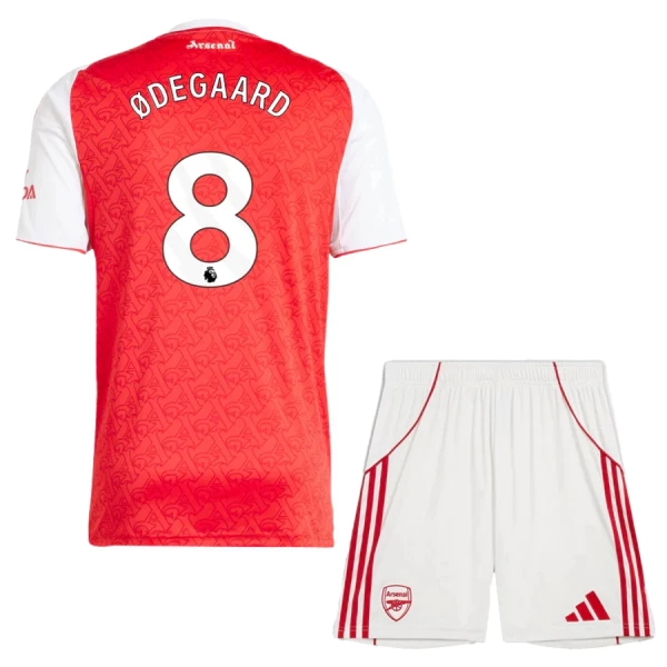 Koszulka Arsenal Ødegaard 8 25/26 Domowa Dziecięca Koszulka Arsenal Ødegaard 8 25/26 Domowa Dziecięca