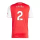 Koszulka Arsenal Saliba 2 25/26 Domowa Koszulka Arsenal Saliba 2 25/26 Domowa