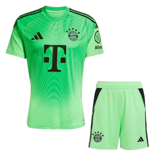 Koszulka Bramkarska FC Bayern Monachium 25/26 Zielony Dziecięca Koszulka Bramkarska FC Bayern Monachium 25/26 Zielony Dziecięca