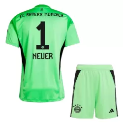 Koszulka Bramkarska FC Bayern Monachium Neuer 1 25/26 Zielony Dziecięca Koszulka Bramkarska FC Bayern Monachium Neuer 1 25/26 Zielony Dziecięca