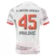 Koszulka FC Bayern Monachium Aleksandar Pavlovic 45 25/26 Wyjazdowa Koszulka FC Bayern Monachium Aleksandar Pavlovic 45 25/26 Wyjazdowa