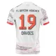 Koszulka FC Bayern Monachium Alphonso Davies 19 25/26 Wyjazdowa Koszulka FC Bayern Monachium Alphonso Davies 19 25/26 Wyjazdowa