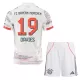 Koszulka FC Bayern Monachium Alphonso Davies 19 25/26 Wyjazdowa Dziecięca Koszulka FC Bayern Monachium Alphonso Davies 19 25/26 Wyjazdowa Dziecięca