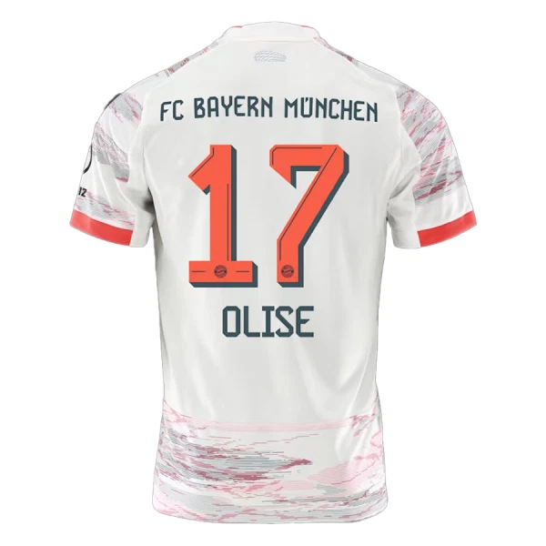 Koszulka FC Bayern Monachium Olise 17 25/26 Wyjazdowa Koszulka FC Bayern Monachium Olise 17 25/26 Wyjazdowa