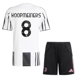 Koszulka Juventus FC Koopmeiners 8 25/26 Domowa Dziecięca Koszulka Juventus FC Koopmeiners 8 25/26 Domowa Dziecięca
