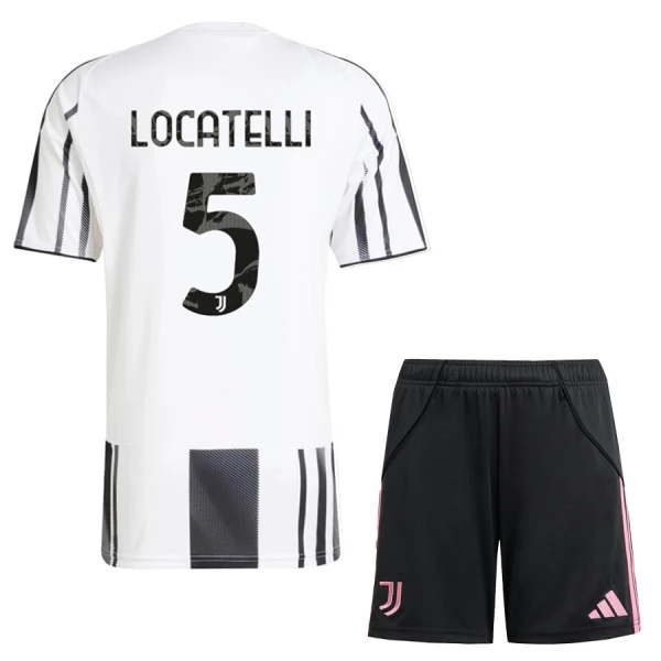 Koszulka Juventus FC Locatelli 5 25/26 Domowa Dziecięca Koszulka Juventus FC Locatelli 5 25/26 Domowa Dziecięca