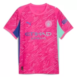 Koszulka Bramkarska Manchester City 25/26 Różowy Koszulka Bramkarska Manchester City 25/26 Różowy