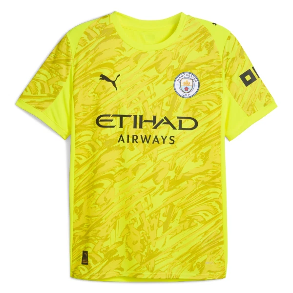 Koszulka Bramkarska Manchester City 25/26 Żółty Koszulka Bramkarska Manchester City 25/26 Żółty