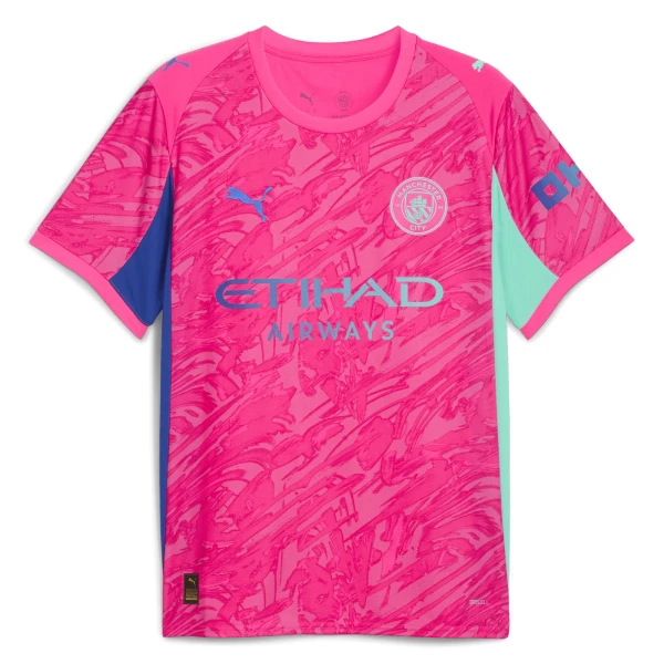 Koszulka Bramkarska Manchester City Ederson M. 31 25/26 Różowy