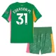 Koszulka Bramkarska Manchester City Ederson M. 31 25/26 Zielony Dziecięca Koszulka Bramkarska Manchester City Ederson M. 31 25/26 Zielony Dziecięca