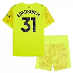 Koszulka Bramkarska Manchester City Ederson M. 31 25/26 Żółty Dziecięca Koszulka Bramkarska Manchester City Ederson M. 31 25/26 Żółty Dziecięca
