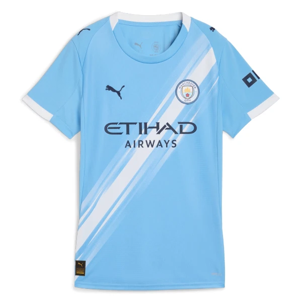 Koszulka Manchester City 25/26 Domowa Damska Koszulka Manchester City 25/26 Domowa Damska