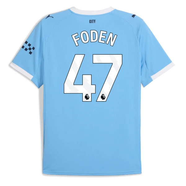 Koszulka Manchester City Foden 47 25/26 Domowa Koszulka Manchester City Foden 47 25/26 Domowa