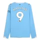 Koszulka Manchester City Haaland 9 25/26 Domowa Długi Rękaw Koszulka Manchester City Haaland 9 25/26 Domowa Długi Rękaw