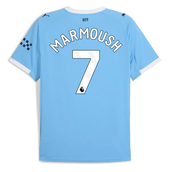 Koszulka Manchester City Marmoush 7 25/26 Domowa Koszulka Manchester City Marmoush 7 25/26 Domowa