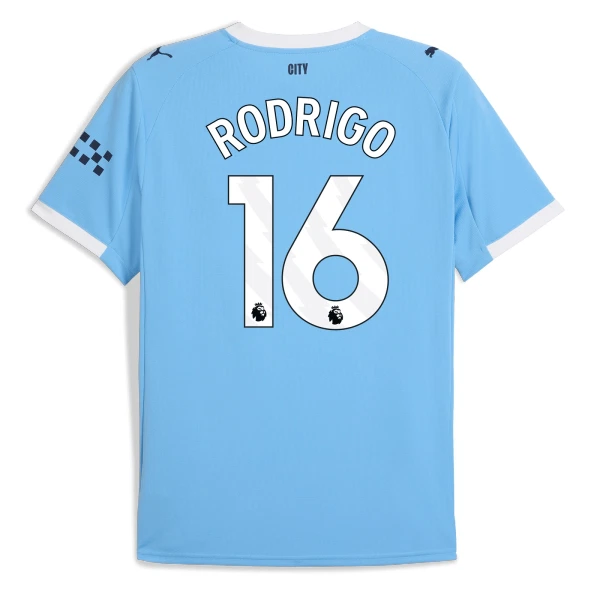 Koszulka Manchester City Rodrigo 16 25/26 Domowa Koszulka Manchester City Rodrigo 16 25/26 Domowa