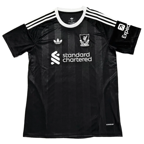 Koszulka Bramkarska Liverpool 25/26 Czarny Koszulka Bramkarska Liverpool 25/26 Czarny