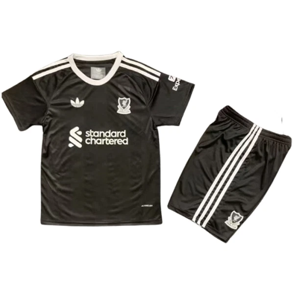 Koszulka Bramkarska Liverpool 25/26 Czarny Dziecięca Koszulka Bramkarska Liverpool 25/26 Czarny Dziecięca