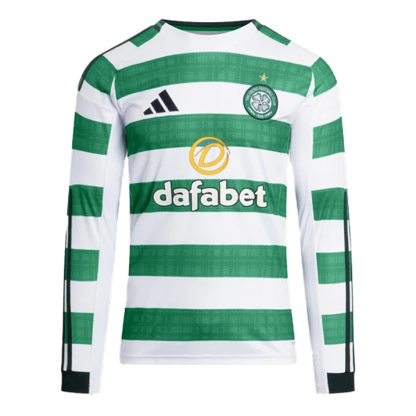 Koszulka Celtic Glasgow 25/26 Domowa Długi Rękaw Koszulka Celtic Glasgow 25/26 Domowa Długi Rękaw