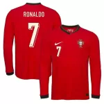 Koszulka Portugalia Ronaldo 7 2025 Domowa Długi Rękaw
