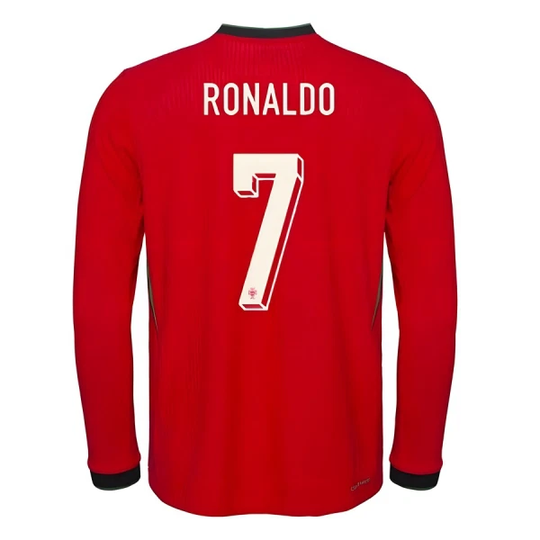 Koszulka Portugalia Ronaldo 7 2025 Domowa Długi Rękaw