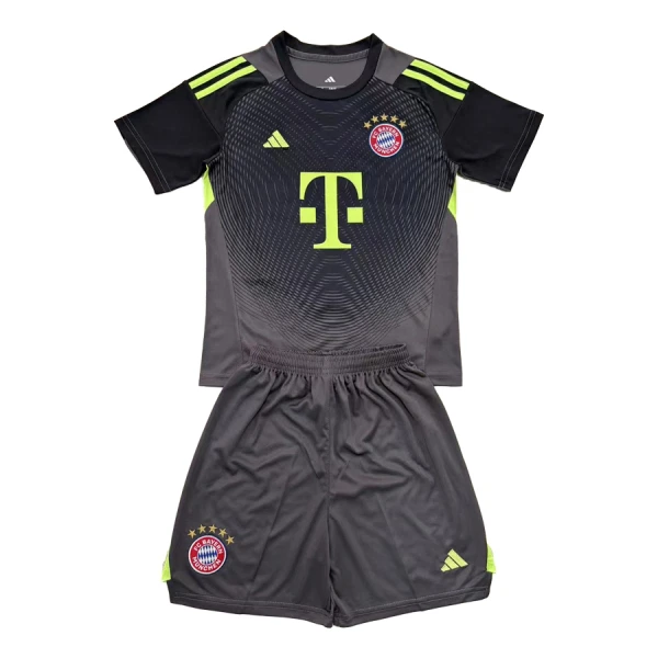 Koszulka Bramkarska FC Bayern Monachium 25/26 Czarny Dziecięca Koszulka Bramkarska FC Bayern Monachium 25/26 Czarny Dziecięca