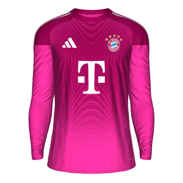Koszulka Bramkarska FC Bayern Monachium 25/26 Różowy Długi Rękaw Koszulka Bramkarska FC Bayern Monachium 25/26 Różowy Długi Rękaw