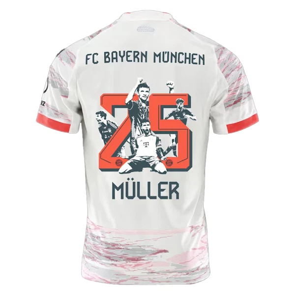 Koszulka FC Bayern Monachium Thomas Müller 25 25/26 Wyjazdowa - Specjalny Koszulka FC Bayern Monachium Thomas Müller 25 25/26 Wyjazdowa - Specjalny