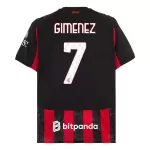 Koszulka AC Milan Gimenez 7 25/26 Domowa