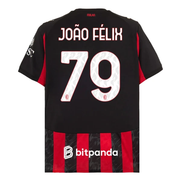 Koszulka AC Milan João Félix 79 25/26 Domowa Koszulka AC Milan João Félix 79 25/26 Domowa