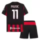Koszulka AC Milan Pulisic 11 25/26 Domowa Dziecięca Koszulka AC Milan Pulisic 11 25/26 Domowa Dziecięca