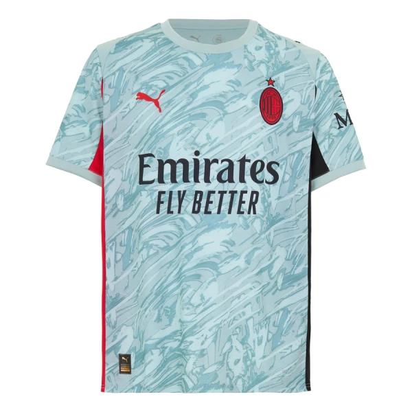 Koszulka Bramkarska AC Milan 25/26 Niebieski Koszulka Bramkarska AC Milan 25/26 Niebieski