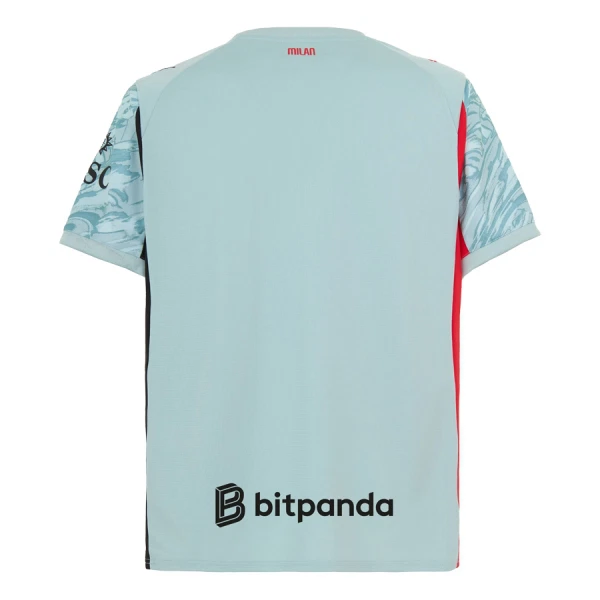 Koszulka Bramkarska AC Milan 25/26 Niebieski
