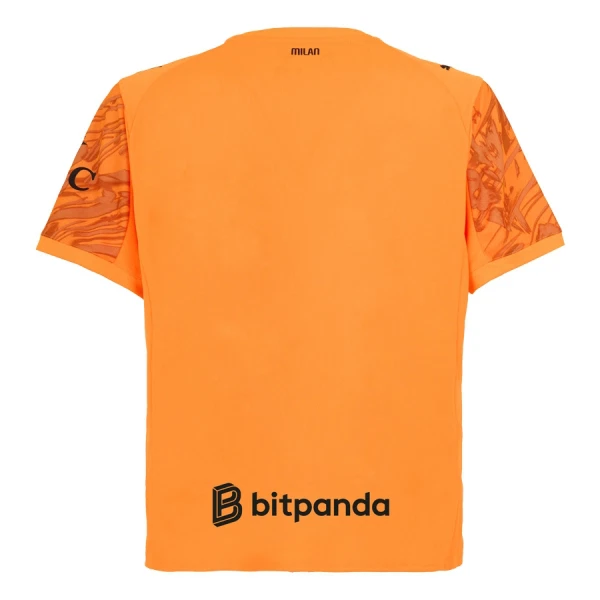 Koszulka Bramkarska AC Milan 25/26 Pomarańczowy