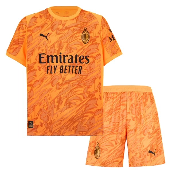 Koszulka Bramkarska AC Milan 25/26 Pomarańczowy Dziecięca Koszulka Bramkarska AC Milan 25/26 Pomarańczowy Dziecięca