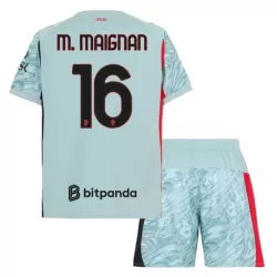 Koszulka Bramkarska AC Milan M. Maignan 16 25/26 Niebieski Dziecięca Koszulka Bramkarska AC Milan M. Maignan 16 25/26 Niebieski Dziecięca