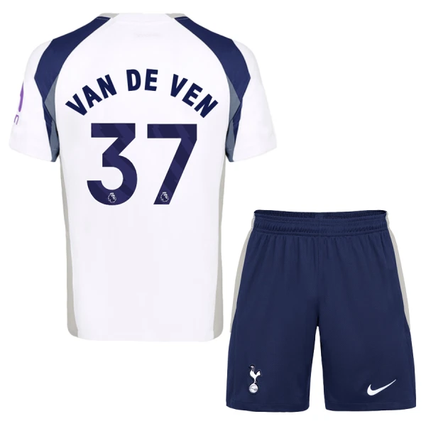 Koszulka Tottenham Hotspur Van De Ven 37 25/26 Domowa Dziecięca Koszulka Tottenham Hotspur Van De Ven 37 25/26 Domowa Dziecięca