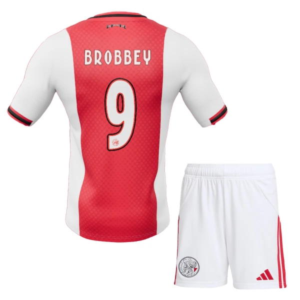 Koszulka Ajax Amsterdam Brobbey 9 25/26 Domowa Dziecięca Koszulka Ajax Amsterdam Brobbey 9 25/26 Domowa Dziecięca