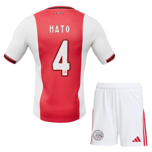 Koszulka Ajax Amsterdam Hato 4 25/26 Domowa Dziecięca Koszulka Ajax Amsterdam Hato 4 25/26 Domowa Dziecięca