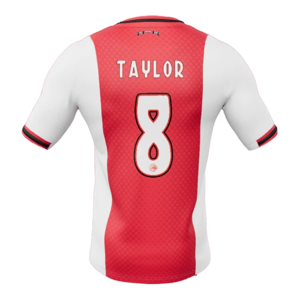 Koszulka Ajax Amsterdam Taylor 8 25/26 Domowa Koszulka Ajax Amsterdam Taylor 8 25/26 Domowa