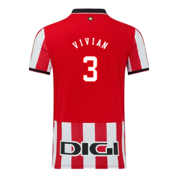 Koszulka Athletic Bilbao Vivian 3 25/26 Domowa Koszulka Athletic Bilbao Vivian 3 25/26 Domowa