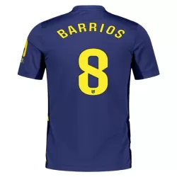 Koszulka Atlético Madryt Barrios 8 25/26 Wyjazdowa Koszulka Atlético Madryt Barrios 8 25/26 Wyjazdowa