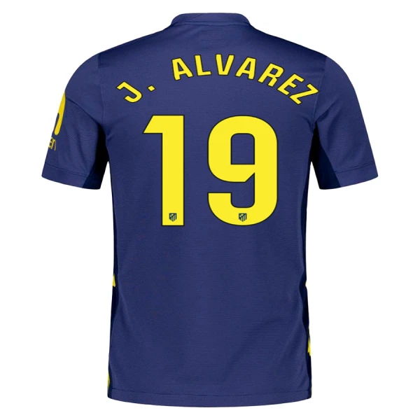 Koszulka Atlético Madryt J. Alvarez 19 25/26 Wyjazdowa Koszulka Atlético Madryt J. Alvarez 19 25/26 Wyjazdowa