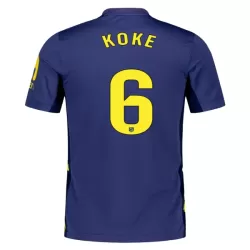 Koszulka Atlético Madryt Koke 6 25/26 Wyjazdowa Koszulka Atlético Madryt Koke 6 25/26 Wyjazdowa