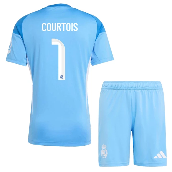 Koszulka Bramkarska Real Madryt Courtois 1 25/26 Dziecięca Koszulka Bramkarska Real Madryt Courtois 1 25/26 Dziecięca