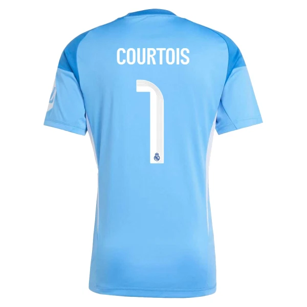 Koszulka Bramkarska Real Madryt Courtois 1 25/26 Dziecięca