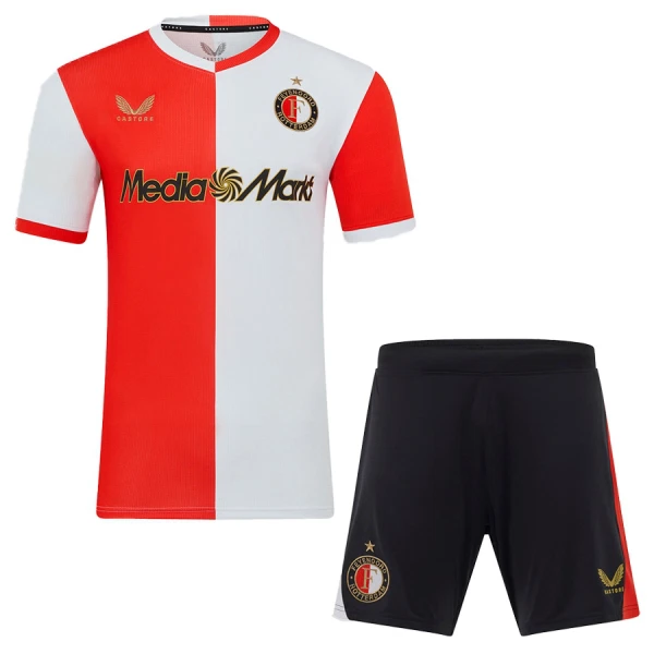 Koszulka Feyenoord Rotterdam 25/26 Domowa Dziecięca Koszulka Feyenoord Rotterdam 25/26 Domowa Dziecięca